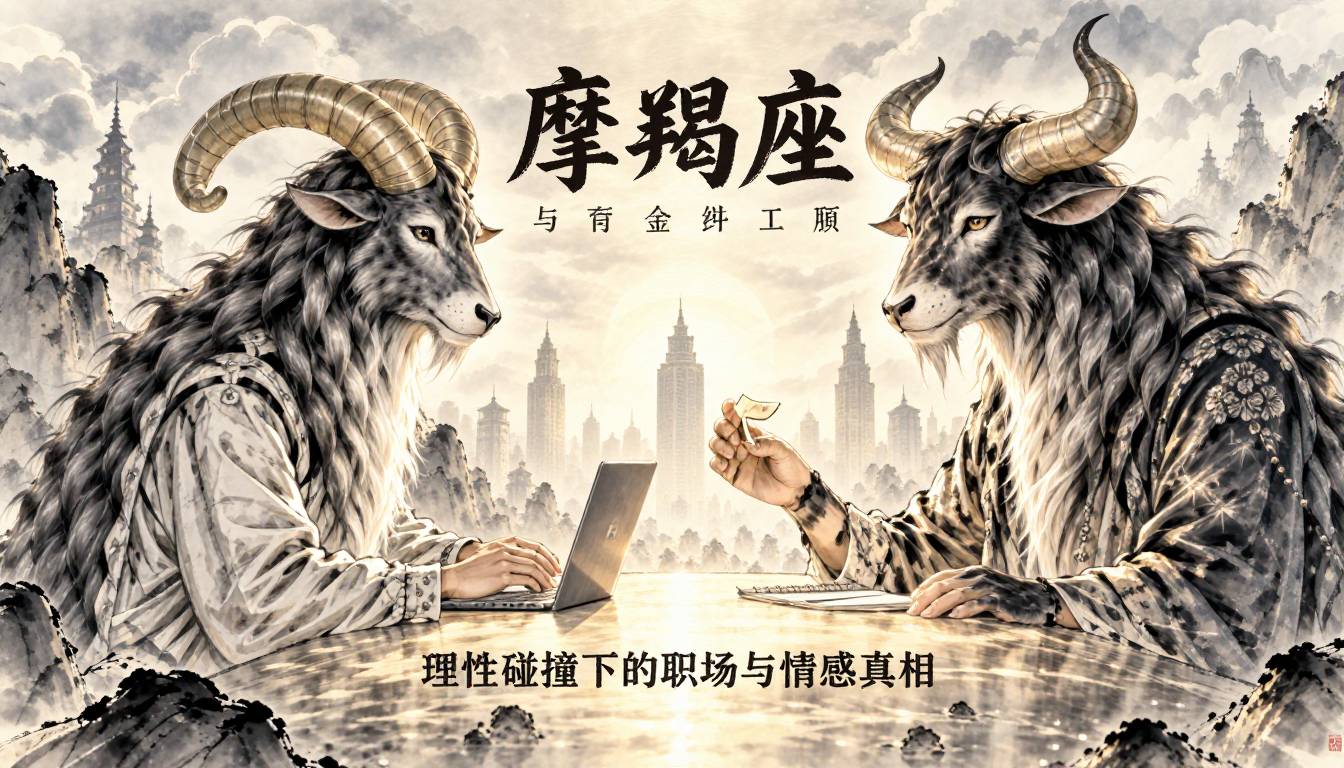 摩羯座与金牛座运维工程师：理性碰撞下的职场与情感真相