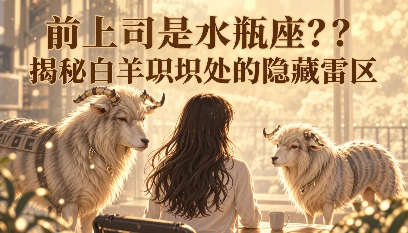 前上司是水瓶座？揭秘白羊座职场相处的隐藏雷区