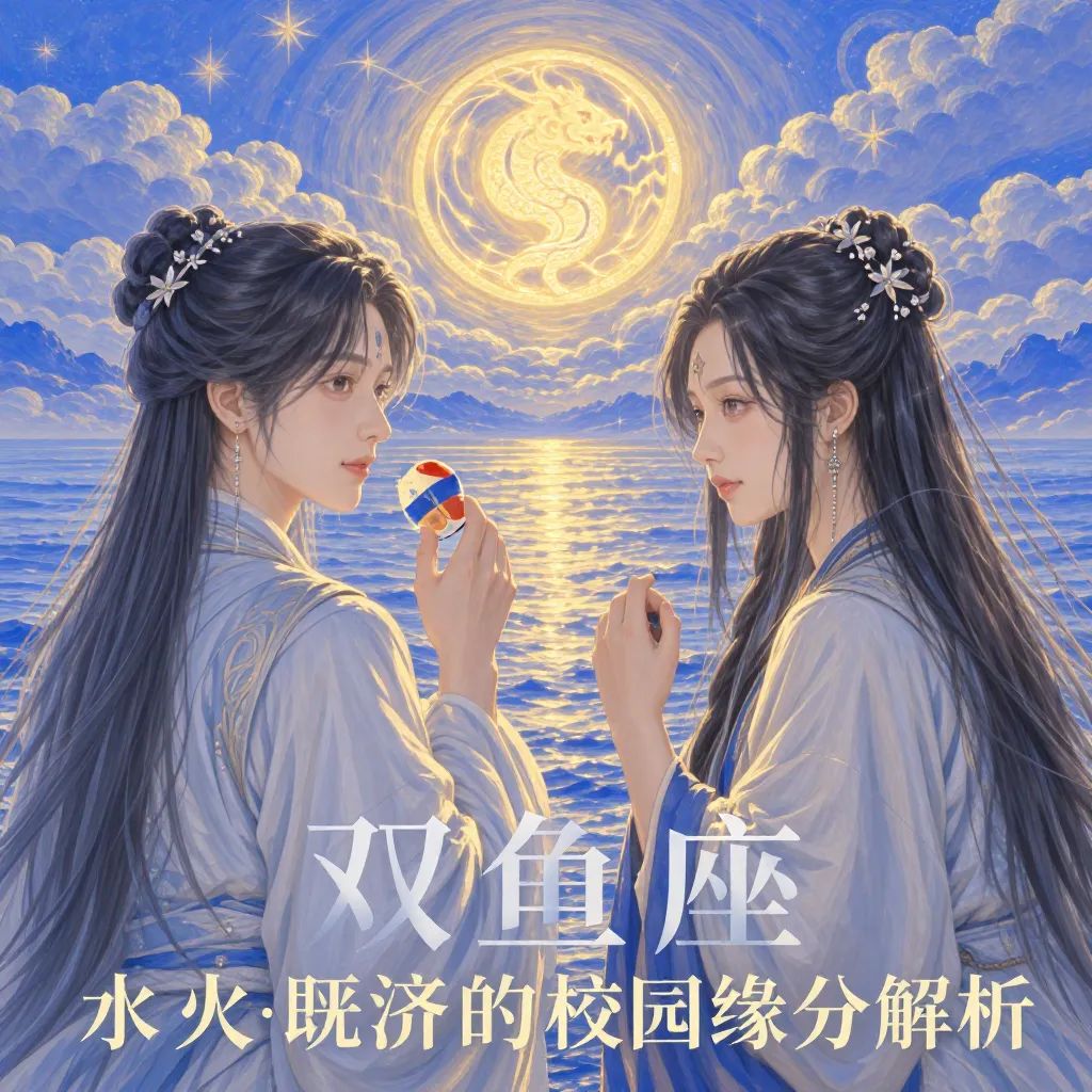 双鱼座与摩羯座同学：水火既济的校园缘分解析