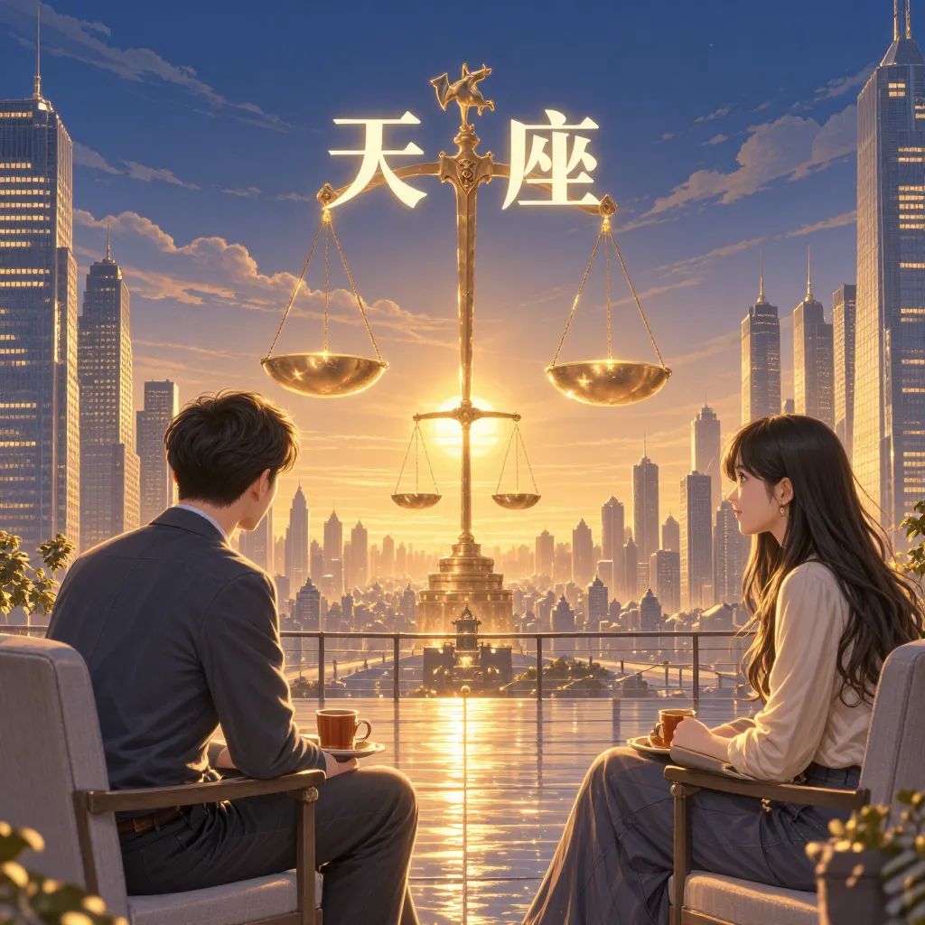 天秤座与双子座前同事：职场关系终结后的微妙心理博弈